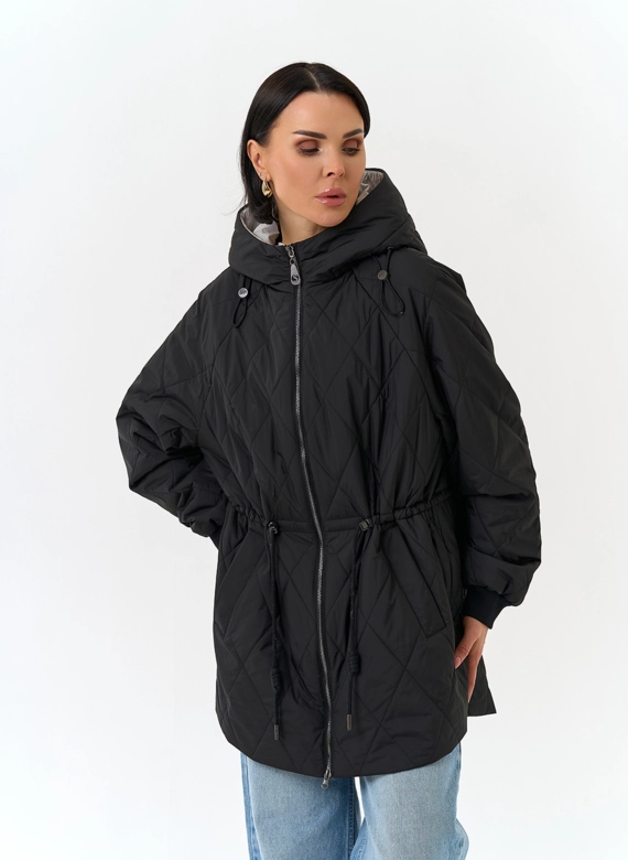 Женская куртка с капюшоном